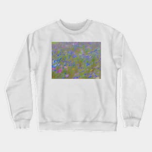 The Flowers, Impressionist Photography Crewneck Sweatshirt